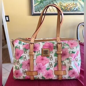 Dooney & Bourke Pink Floral Satchel